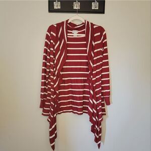 Soft Surroundings Waterfall Cardigan 